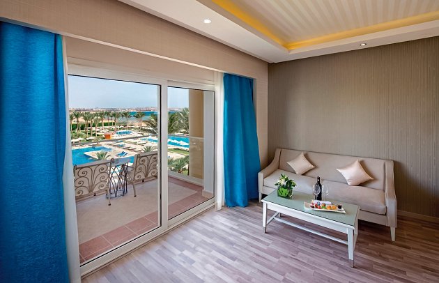 Premier Le Rêve Hotel & Spa - Wohnbeispiel Premium Jacuzzi Suite mit VIP Paket (Zimmercodierung WM1)