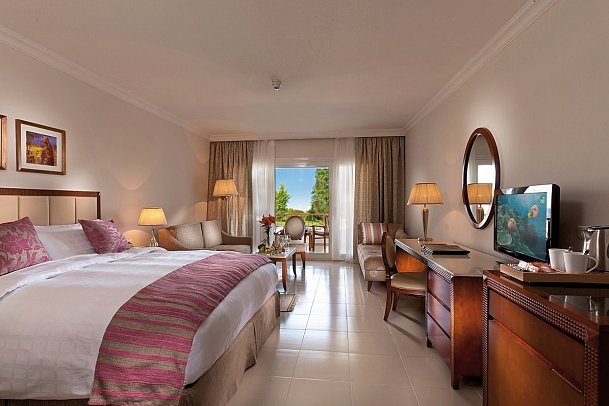 Baron Palace Sahl Hasheesh - Wohnbeispiel Doppelzimmer Deluxe Gartenblick (Zimmercodierungen DDG, DBA & DCG)
