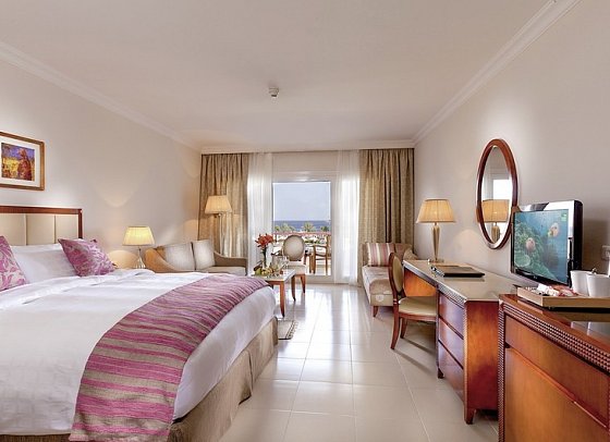 Baron Palace Sahl Hasheesh - Wohnbeispiel Doppelzimmer Deluxe Meerblick (Zimmercodierungen DDM & DCM)