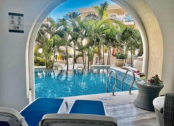 KaiSol Romance Resort - Wohnbeispiel Doppelzimmer Deluxe Swim Up (Zimmercodierungen UDQ & DDQ)