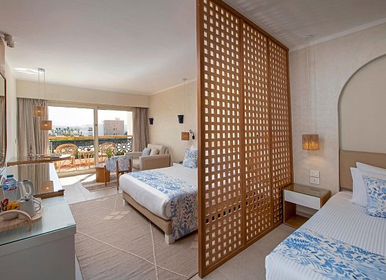 Fort Arabesque - The Beach Resort - Wohnbeispiel Doppelzimmer Deluxe (Zimmercodierungen DDN & DFN)