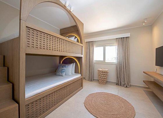 Fort Arabesque - The Beach Resort - Wohnbeispiel Suite Familie seitl. Meerblick (Zimmercodierung WIN)