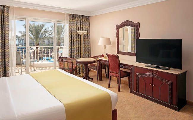 Palm Royale Resort Soma Bay - Wohnbeispiel Doppelzimmer Superior Poolblick (Zimmercodierungen DSP & DCP)