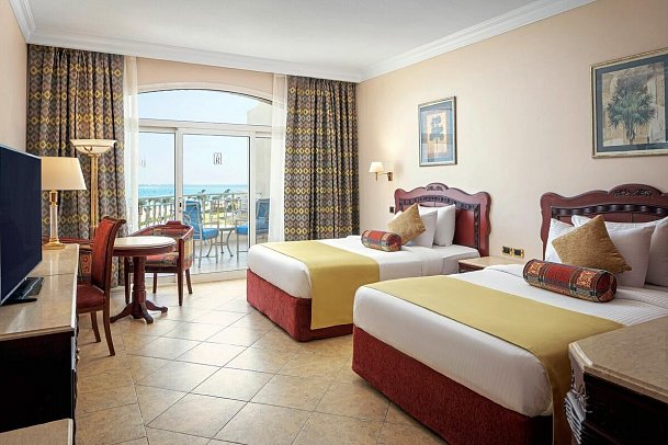 Palm Royale Resort Soma Bay - Wohnbeispiel Doppelzimmer Superior Meerblick (Zimmercodierung DSM)