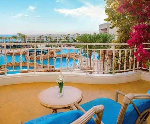 Palm Royale Resort Soma Bay - Beispiel Balkon Elite Club Room (Zimmercodierung UL2)