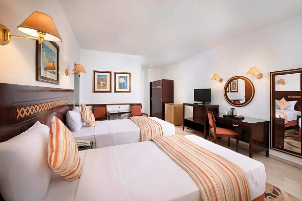 Menaville Safaga - Wohnbeispiel Doppelzimmer Deluxe Meeresfront (Zimmercodierungen DDO & DCO)