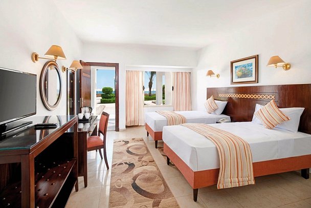 Menaville Safaga - Wohnbeispiel Doppelzimmer Deluxe Meeresfront (Zimmercodierungen DDO & DCO)