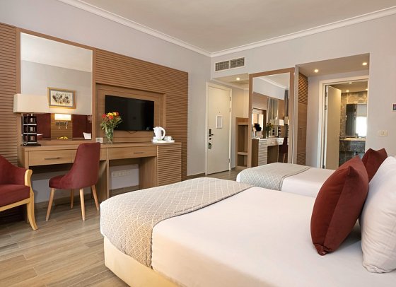 Stella Beach Resort & Spa - Wohnbeispiel Doppelzimmer Premium (Zimmercodierungen D6G, DCG, D3P, DCP, D7M & DCM)