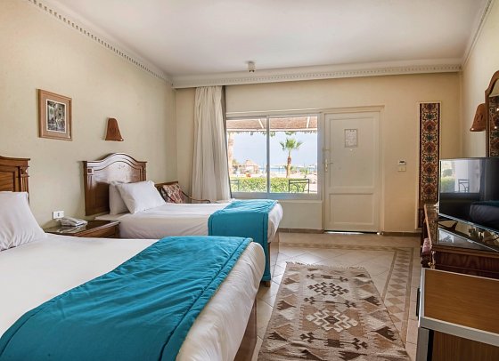 Shams Safaga Resort - Wohnbeispiel Bungalow Gartenblick (Zimmercodierungen BBG, BB1 & BC1)