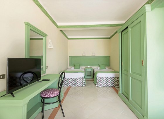 Shams Safaga Resort - Wohnbeispiel Familienzimmer seitl. Meerblick (Zimmercodierungen FBN & FB1)