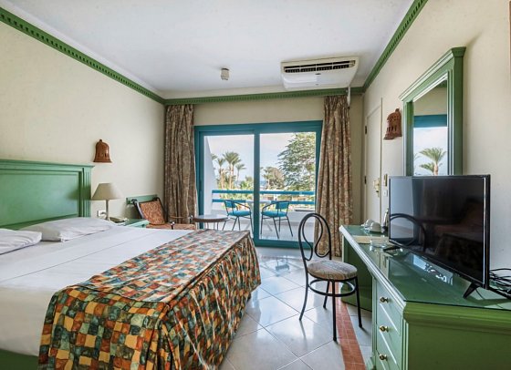 Shams Safaga Resort - Wohnbeispiel Doppelzimmer Standard seitl. Meerblick (Zimmercodierungen DGN, DCN, DPN, DG1, DC1 & DGA)