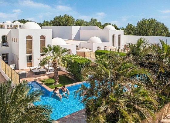 Fort Arabesque - The Villas - Beispiel Villa Swim Up 2 Schlafzimmer (Zimmercodierungen VB1 & VB2)