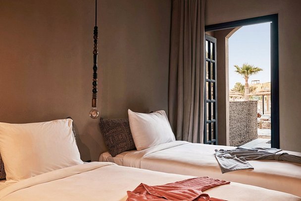 Cook's Club El Gouna - Wohnbeispiel Doppelzimmer mit Terrasse (Zimmercodierung DG3)