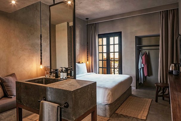 Cook's Club El Gouna - Wohnbeispiel Doppelzimmer Lagunenblick (Zimmercodierung D1P)