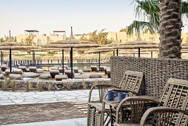 Cook's Club El Gouna - Wohnbeispiel Doppelzimmer Premium Lagunenblick/Seeblick (Zimmercodierungen DMI & DG3)