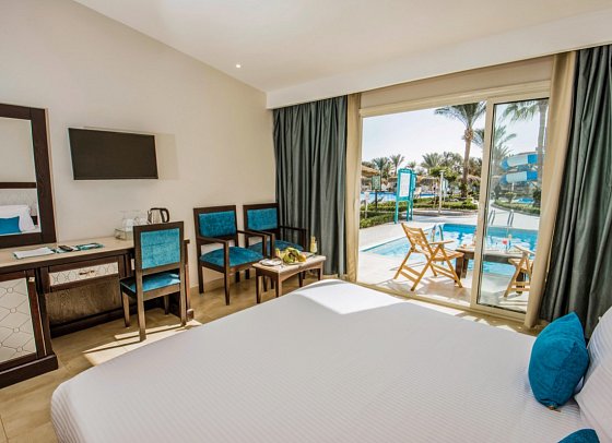 SUNRISE Aqua Joy Resort - Wohnbeispiel Doppelzimmer Swim-Up (Zimmercodierung DBQ)