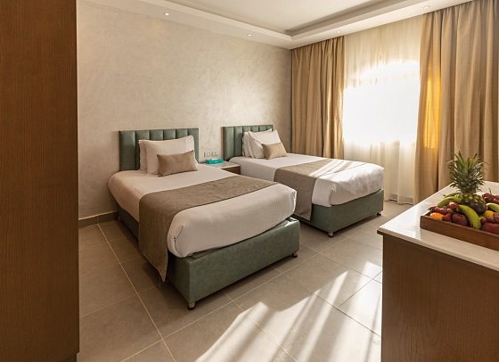 SUNRISE Aqua Joy Resort - Wohnbeispiel Suite Familie Poolblick (Zimmercodierungen WIP & WI3)