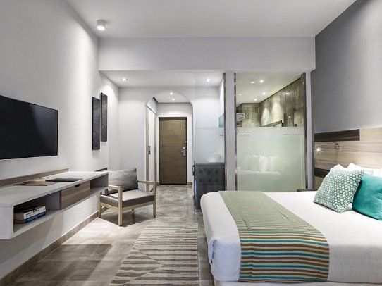 Ancient Sands Golf Resort - Wohnbeispiel Doppelzimmer Deluxe (Zimmercodierungen DD1 & DC1)