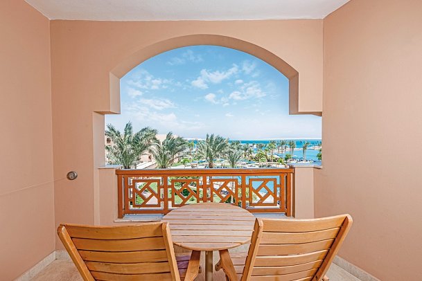 Continental Hotel Hurghada - Beispiel Balkon Juniorsuite (Zimmercodierung JB1)