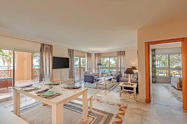 Continental Hotel Hurghada - Wohnbeispiel Suite Familie (Zimmercodierung WI2)