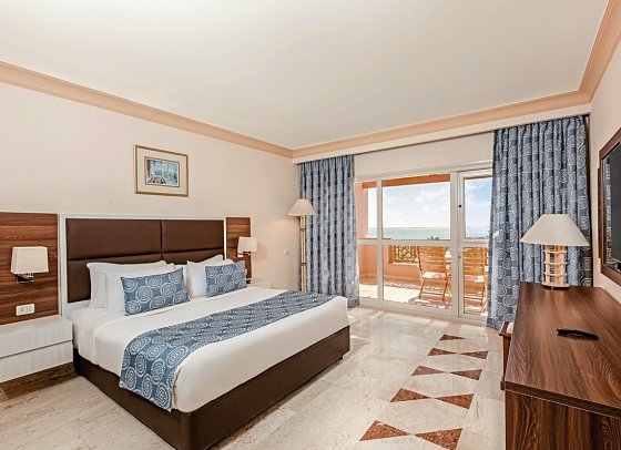 Continental Hotel Hurghada - Wohnbeispiel Doppelzimmer Standard Meerblick (Zimmercodierungen DGM & DCM)