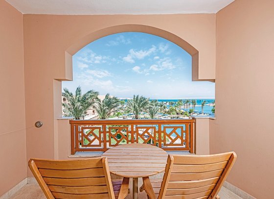 Continental Hotel Hurghada - Beispiel Balkon Juniorsuite (Zimmercodierung JB1)