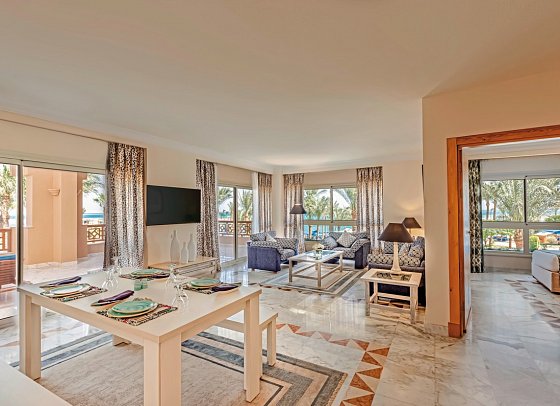 Continental Hotel Hurghada - Wohnbeispiel Suite Familie (Zimmercodierung WI2)