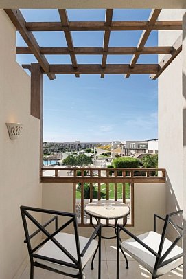 JAZ Casa Del Mar Resort - Beispiel Balkon Doppelzimmer Deluxe Poolblick (Zimmercodierung DDP)