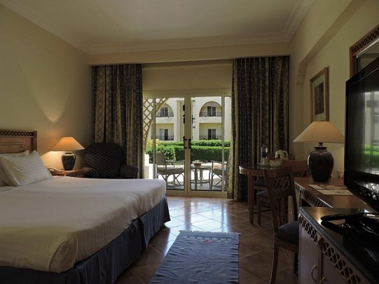 Old Palace Resort Sahl Hasheesh - Wohnbeispiel Doppelzimmer Standard Gartenblick (Zimmercodierungen DGG, DC1 & DCG)