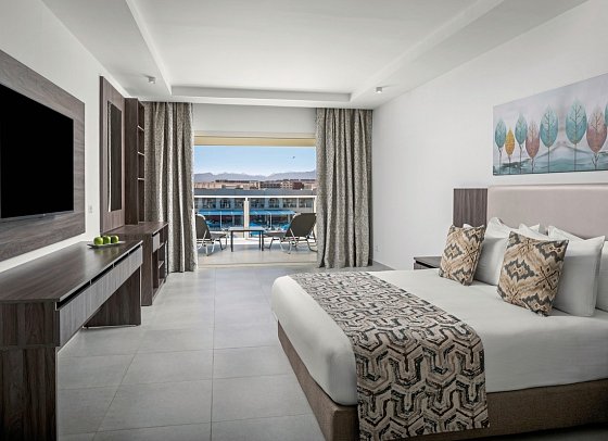 Albatros Makadi Resort - Wohnbeispiel Splash Zimmer Aqua Park (Zimmercodierung B1P)