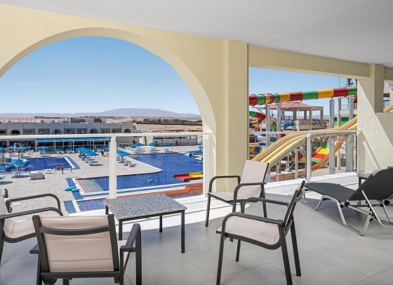 Albatros Makadi Resort - Wohnbeispiel Splash Zimmer Aqua Park (Zimmercodierung B1P)