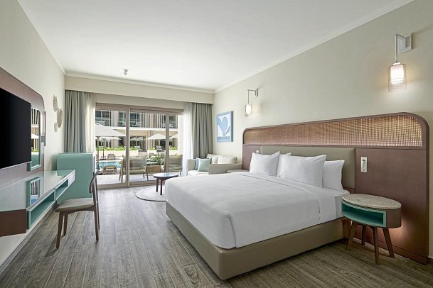 Double Tree by Hilton Mangroovy El Gouna Resort - Wohnbeispiel Doppelzimmer Superior Poolblick (Zimmercodierungen DSP, DCP, DGP & DFP)