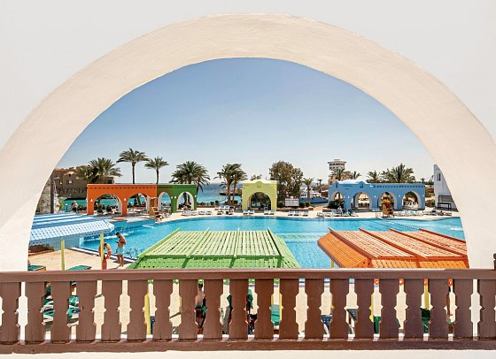 Arabella Azur Resort - Beispiel Balkon Doppelzimmer Standard (Zimmercodierungen DG1, DC2 & DP1)