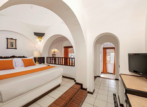 Arabella Azur Resort - Wohnbeispiel Doppelzimmer Standard Meerblick (Zimmercodierungen DGM & DCM)