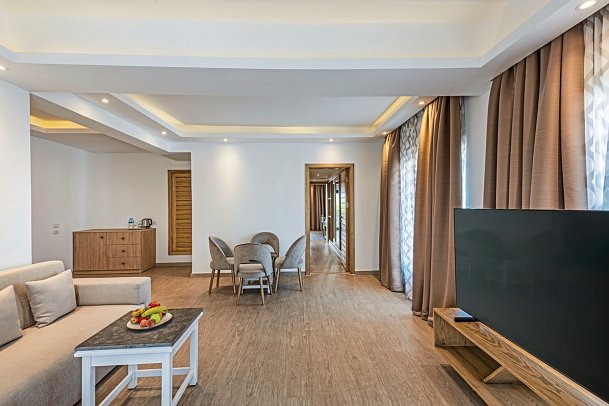 SUNRISE Garden Beach Resort - Wohnbeispiel Juniorsuite Gartenblick (Zimmercodierung JB1)
