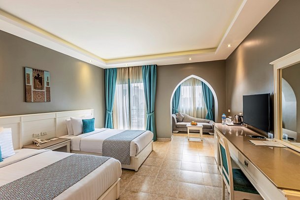SUNRISE Garden Beach Resort - Wohnbeispiel Doppelzimmer Superior (Zimmercodierungen DS1, DG3, DC1, DGG, DCG, DSN & DCN)