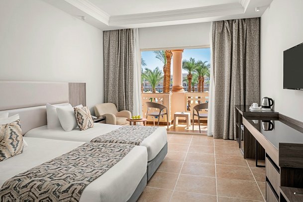 Pickalbatros Palace Resort - Wohnbeispiel Doppelzimmer Standard Poolblick (Zimmercodierungen DGP & DCP)
