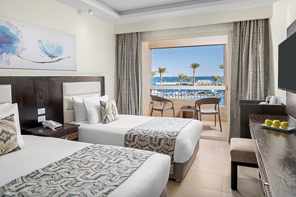 Beach Albatros Resort - Wohnbeispiel Doppelzimmer Meerblick (Zimmercodierungen DGM, D7M & UCM)