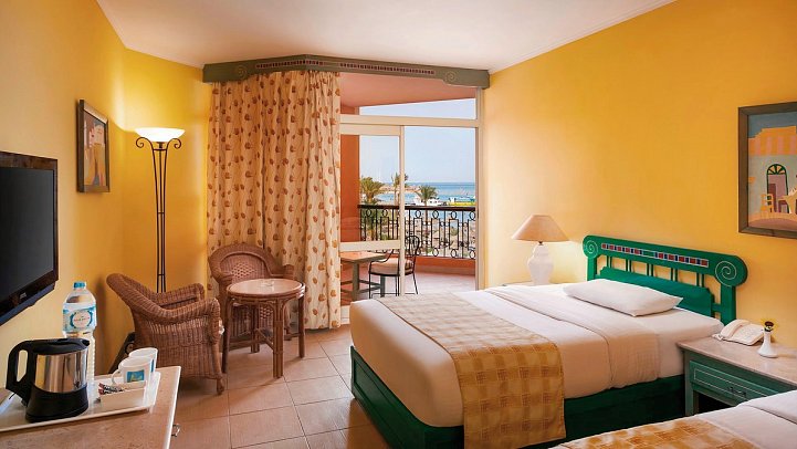 Giftun Azur Resort - Wohnbeispiel Doppelzimmer Superior Meerseite (Zimmercodierungen DSC, DBC & DCC)
