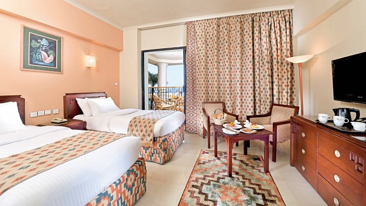 SUNRISE Holidays Resort - Wohnbeispiel Doppelzimmer Standard Meerblick (Zimmercodierung DGM)