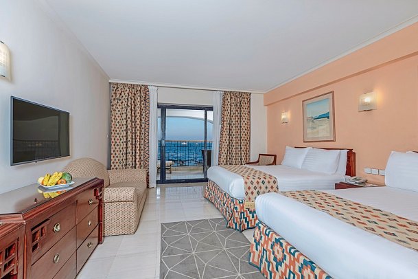 SUNRISE Holidays Resort - Wohnbeispiel Doppelzimmer Deluxe Meerblick (Zimmercodierung DDM)