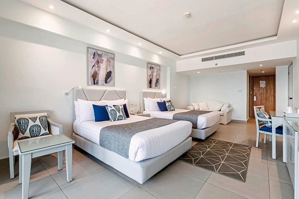 SUNRISE Holidays Resort - Wohnbeispiel Doppelzimmer Premium Meerblick (Zimmercodierung DMM)