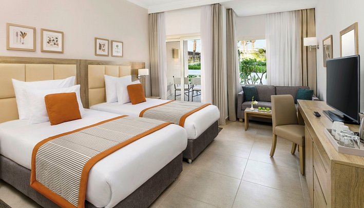 JAZ Elite Casa Del Mar Beach - Wohnbeispiel Doppelzimmer Superior Gartenblick (Zimmercodierungen DSG & DCG)