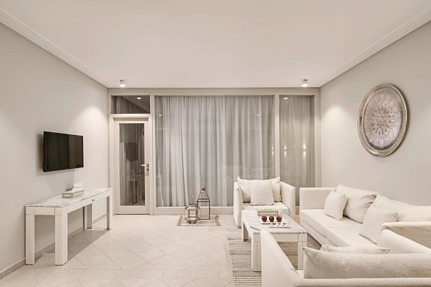 Sindbad Club - Wohnbeispiel Familiensuite Deluxe 2 Schlafzimmer Meerblick (Zimmercodierung WI1)