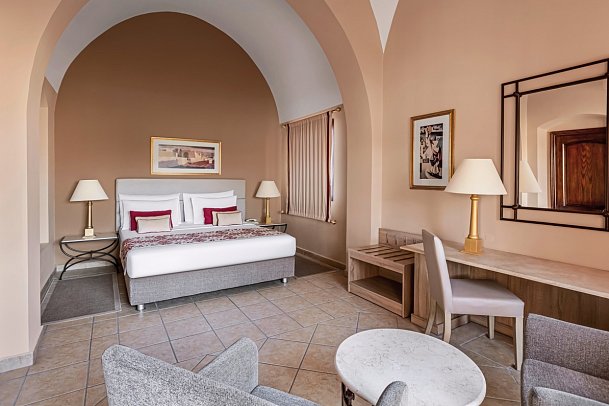 JAZ Makadi Saraya Resort - Wohnbeispiel Appartement 2 Schlafzimmer Superior Gartenblick (Zimmercodierung OSG)