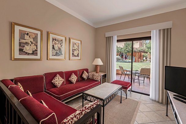 JAZ Makadi Saraya Resort - Wohnbeispiel Appartement 2 Schlafzimmer Superior Gartenblick (Zimmercodierung OSG)