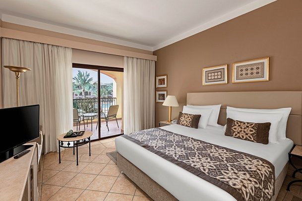 JAZ Makadi Saraya Resort - Wohnbeispiel Doppelzimmer Superior Poolblick (Zimmercodierung DSP)