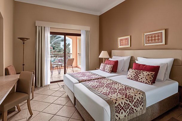 JAZ Makadi Saraya Resort - Wohnbeispiel DERTOUR (Familie) Suite Poolblick (Zimmercodierungen ABP, WBP & WIP)