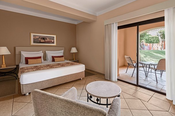 JAZ Makadi Saraya Resort - Wohnbeispiel Appartement 2 Schlafzimmer Gartenblick (Zimmercodierungen OBG & OSG)