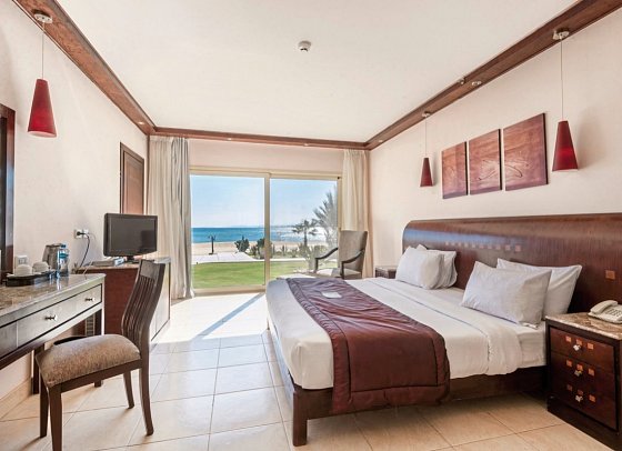Shams Prestige Abu Soma - Wohnbeispiel Doppelzimmer Superior Meerblick (Zimmercodierungen D7M & DSM)